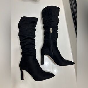 Jessica Simpson Nulie Black Knee-High Boots size 8.5